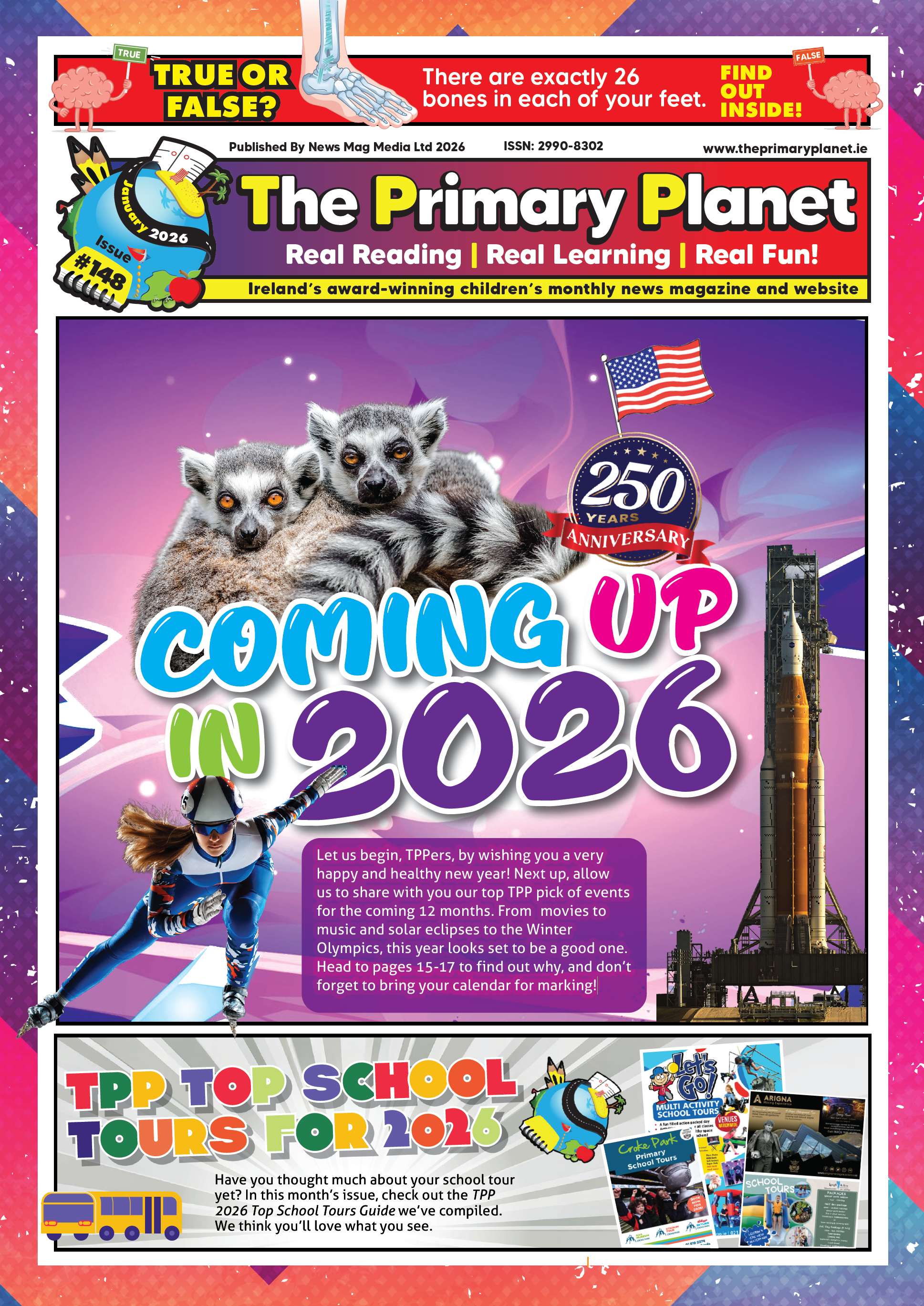 Newsbites Magazines for Schools - JANUARY 2026 – ISSUE #148